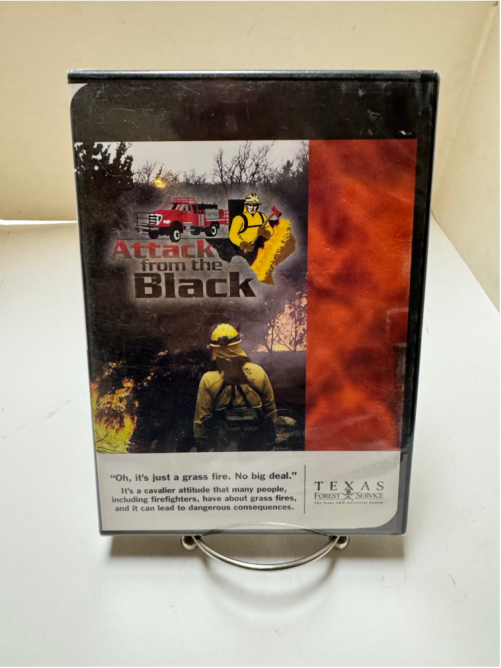 Texas Forest Service Attack from the Black DVD Training Video (2006, New)